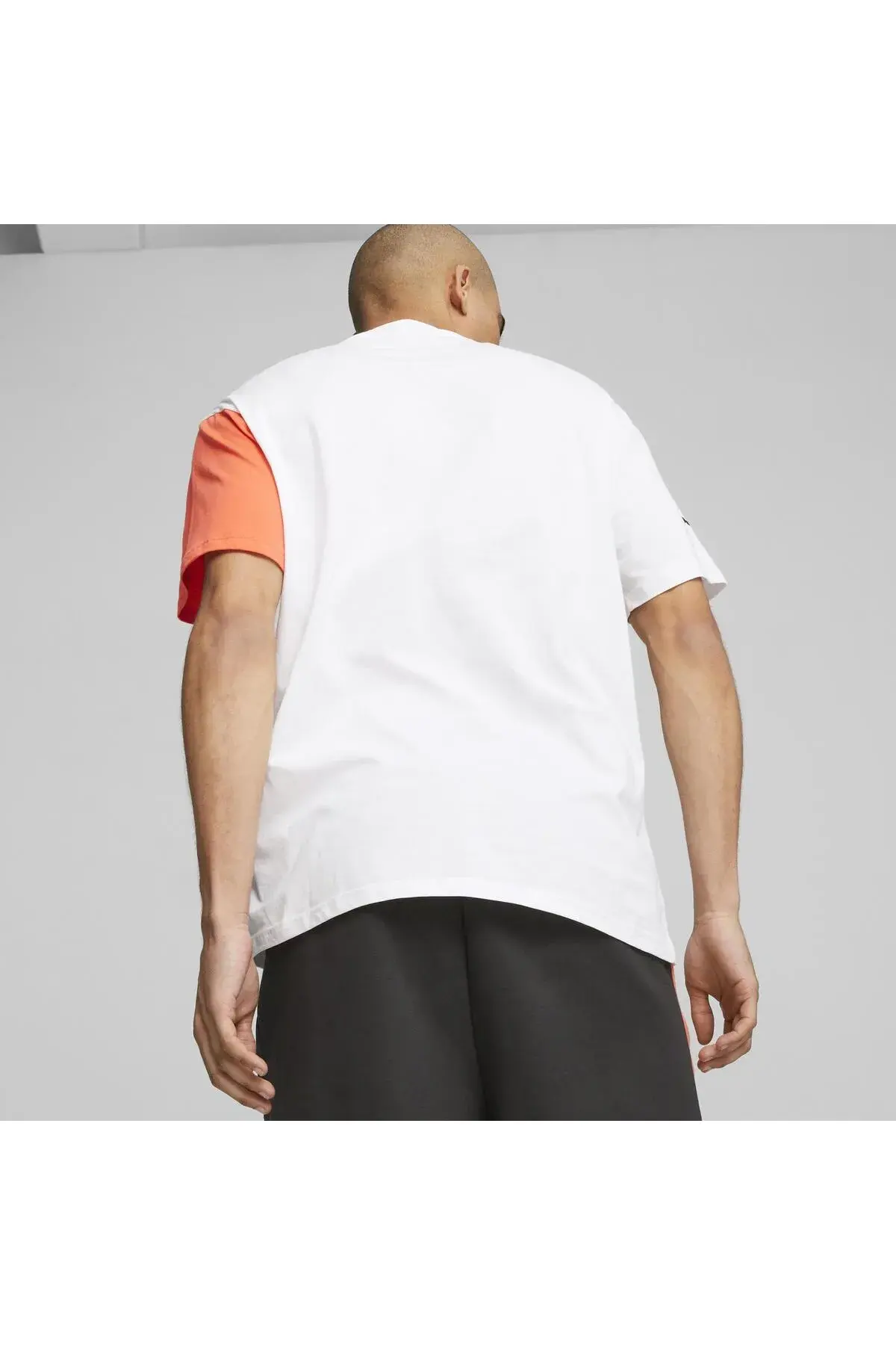 Puma AMG Statement Tee Beyaz Erkek T-Shirt