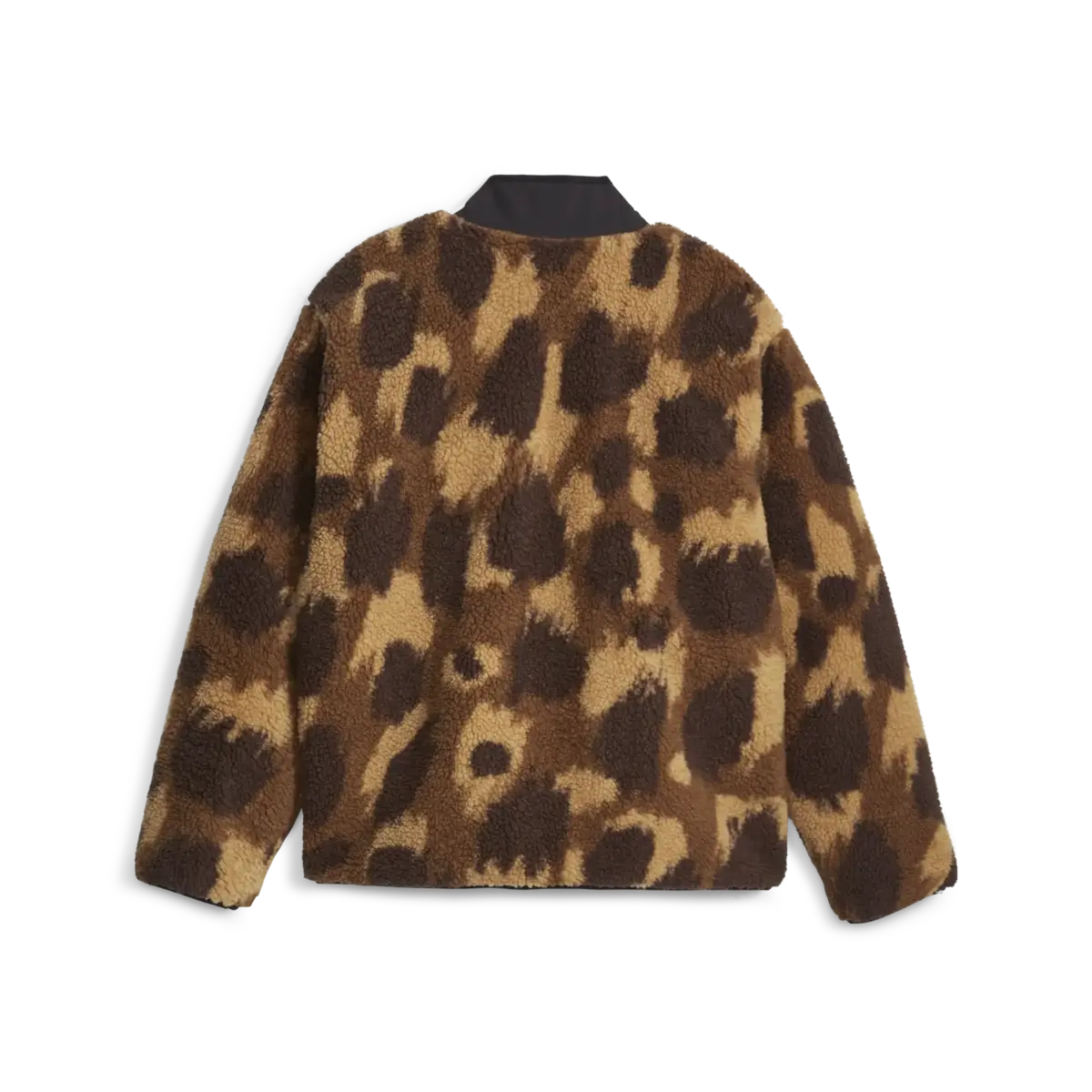 Puma Downtown AOP Sherpa Jacket Kahverengi Erkek Ceket