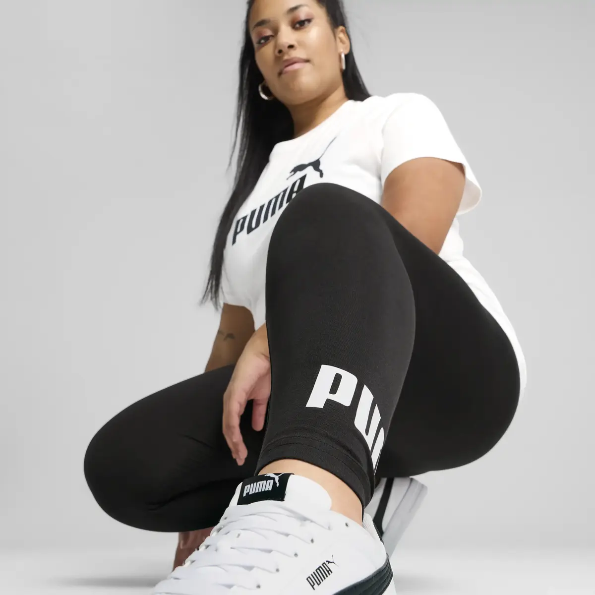 Puma ESS No. 1 Logo Leggings Siyah Kadın Tayt