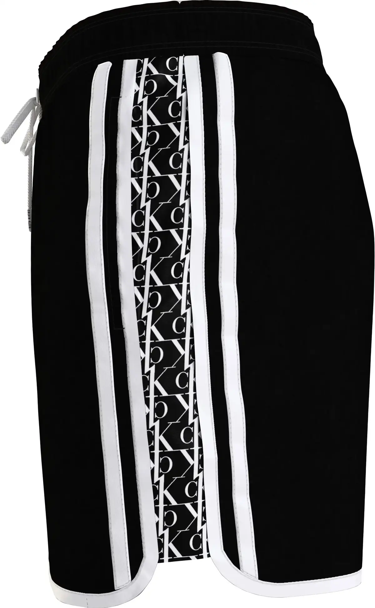 Calvin Klein MEDIUM RUNNER Erkek Siyah Deniz Şortu