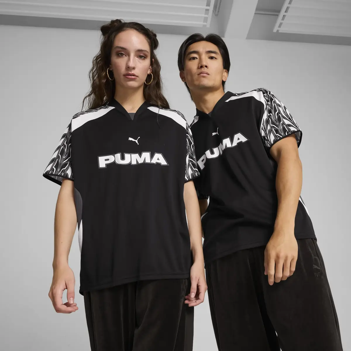 Puma FOOTBALL JERSEY Relaxed Siyah Erkek Forma
