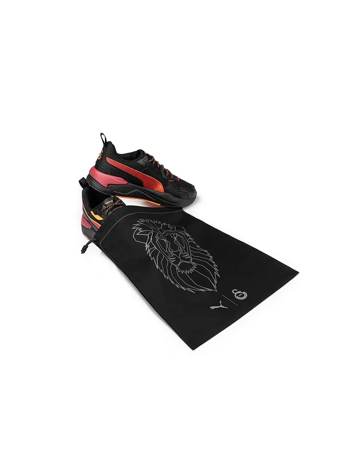 Puma X-Ray 3 Galatasaray Siyah Erkek Günlük Spor Ayakkabı