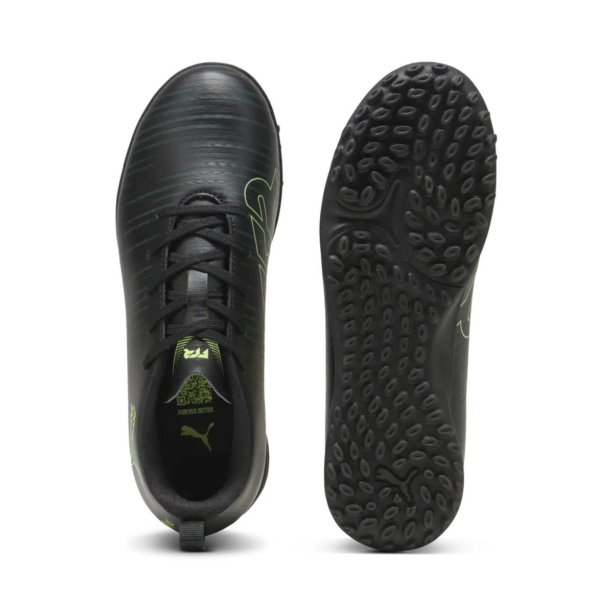 Puma FUTURE 8 PLAY TT Jr Siyah Erkek Çocuk Halı Saha Ayakkabısı