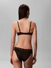 Calvin Klein PUSH UP PLUNGE Siyah Destekli Dekolte Sütyeni