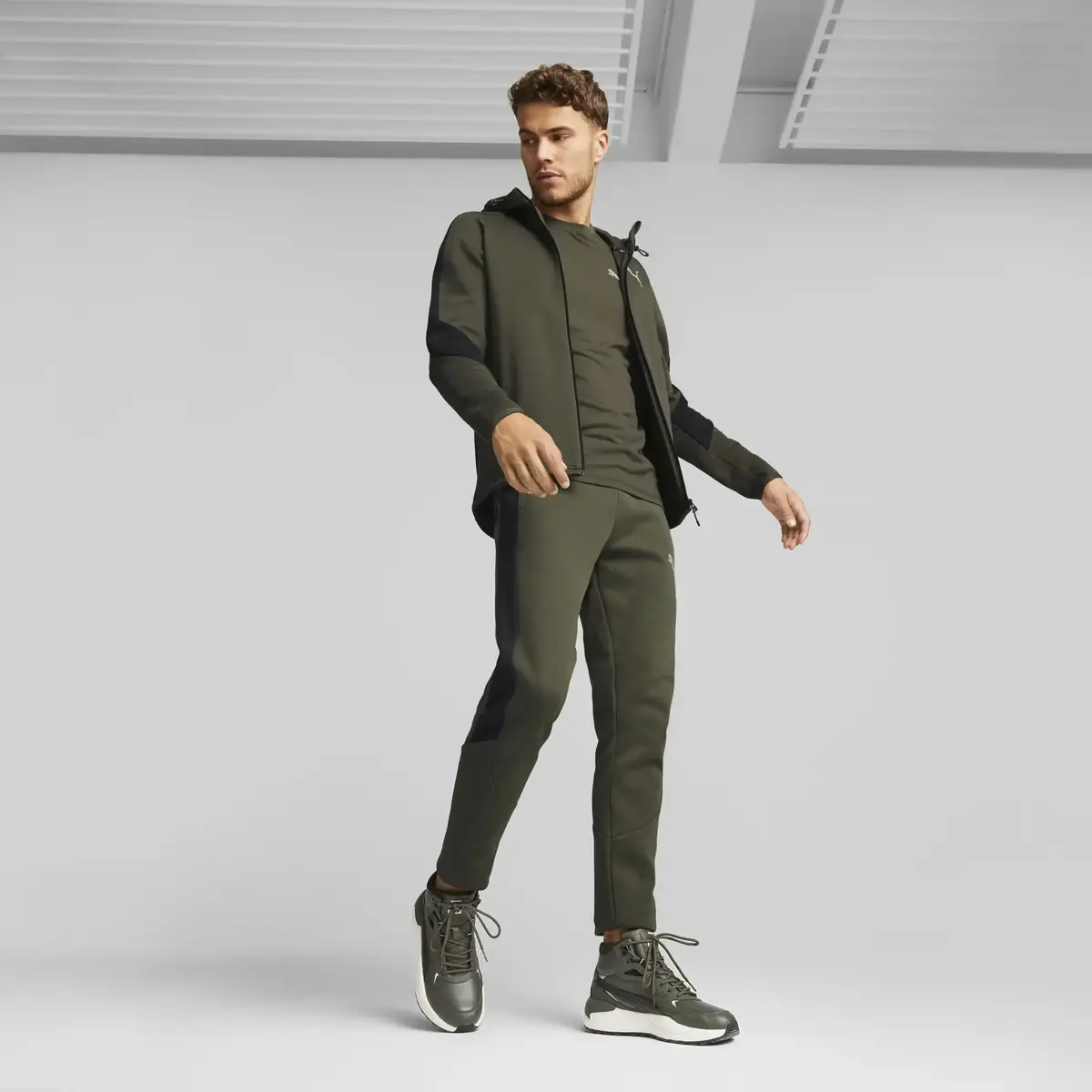 Puma X-Ray Speed Mid Wtr L Yeşll Erkek Bilekli Günlük Spor Ayakkabı