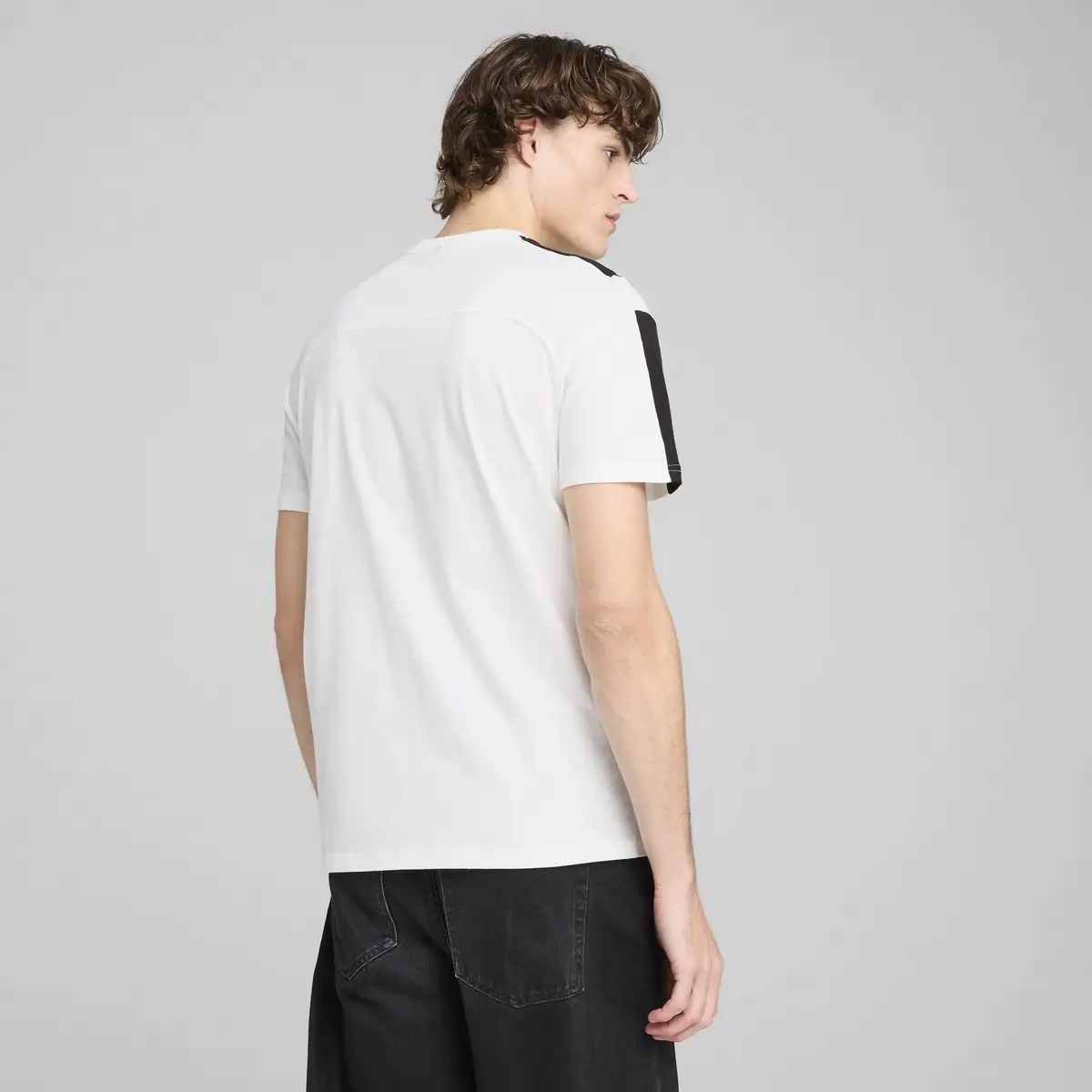 PUMA Ferrari Race MT7 Tee Beyaz Erkek T-Shirt