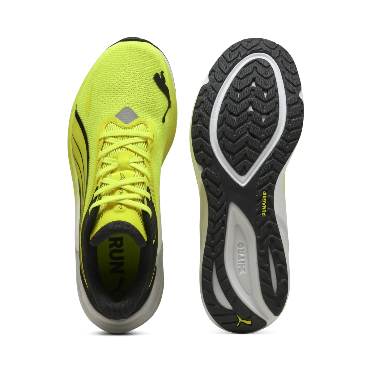 Puma Electrify NITRO  4 Sarı Erkek Yürüyüş ve Koşu Ayakkabısı