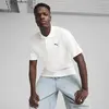 PUMA WARDROBE ESS Pique Polo Beyaz Erkek Polo T-Shirt