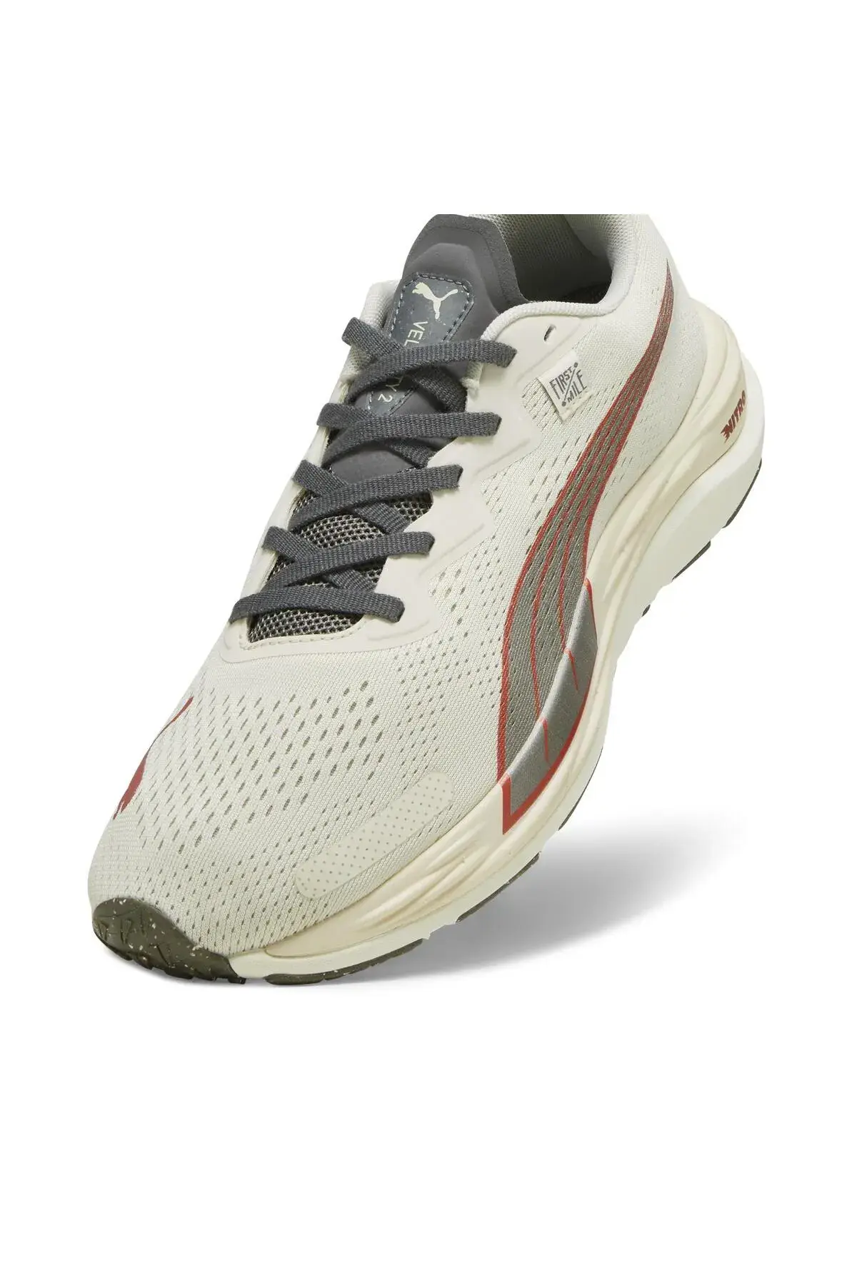 Puma Velocity Nitro 2 First Mile Kırık Beyaz Erkek Yürüyüş Ayakkabısı