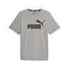 Puma ESS Logo Tee Gri Erkek T-Shirt