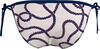 Tommy Hilfiger STRING SIDE TIE PRIN Kadın Bej Bikini Altı