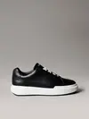 Calvin Klein CHUNKY CUPSOLE HIDE, 0GM Siyah Erkek Spor Ayakkabı