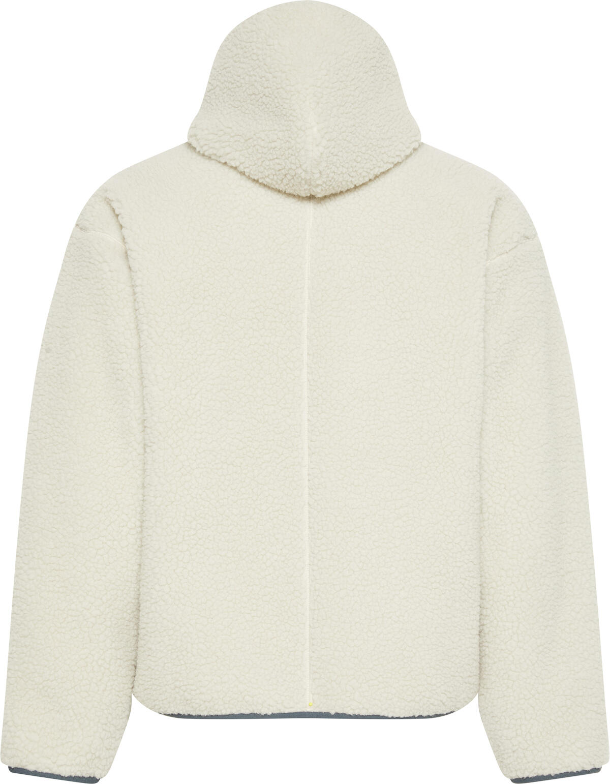 Calvin Klein SHERPA FUNNEL NECK FULL ZIP HOOD Beyaz Erkek Sweatshirt