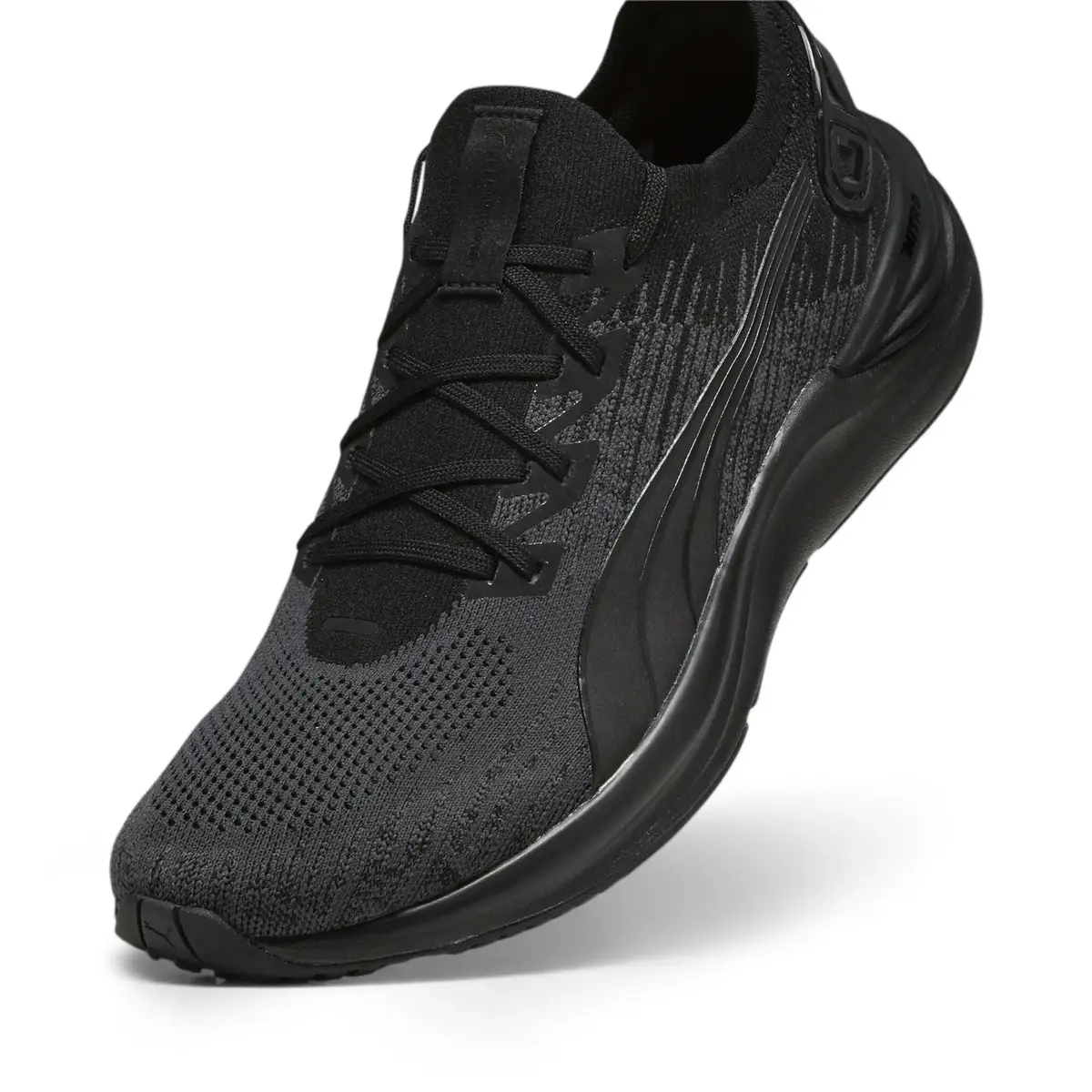 Puma Electrify Nitro 3 Knit Siyah Erkek Yürüyüş ve Koşu Ayakkabısı