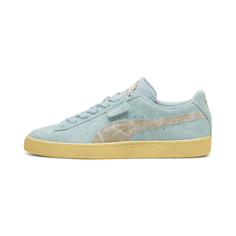 PUMA Suede B PALM TREE CREW Turkuaz Unisex Günlük Spor Ayakkabı