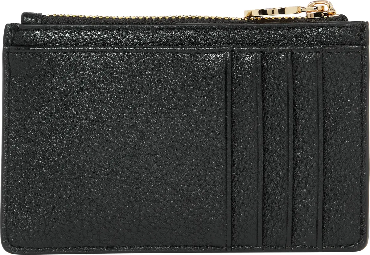 Tommy Hilfiger TH DISTINCT LONG CC Kadın Siyah Cüzdan