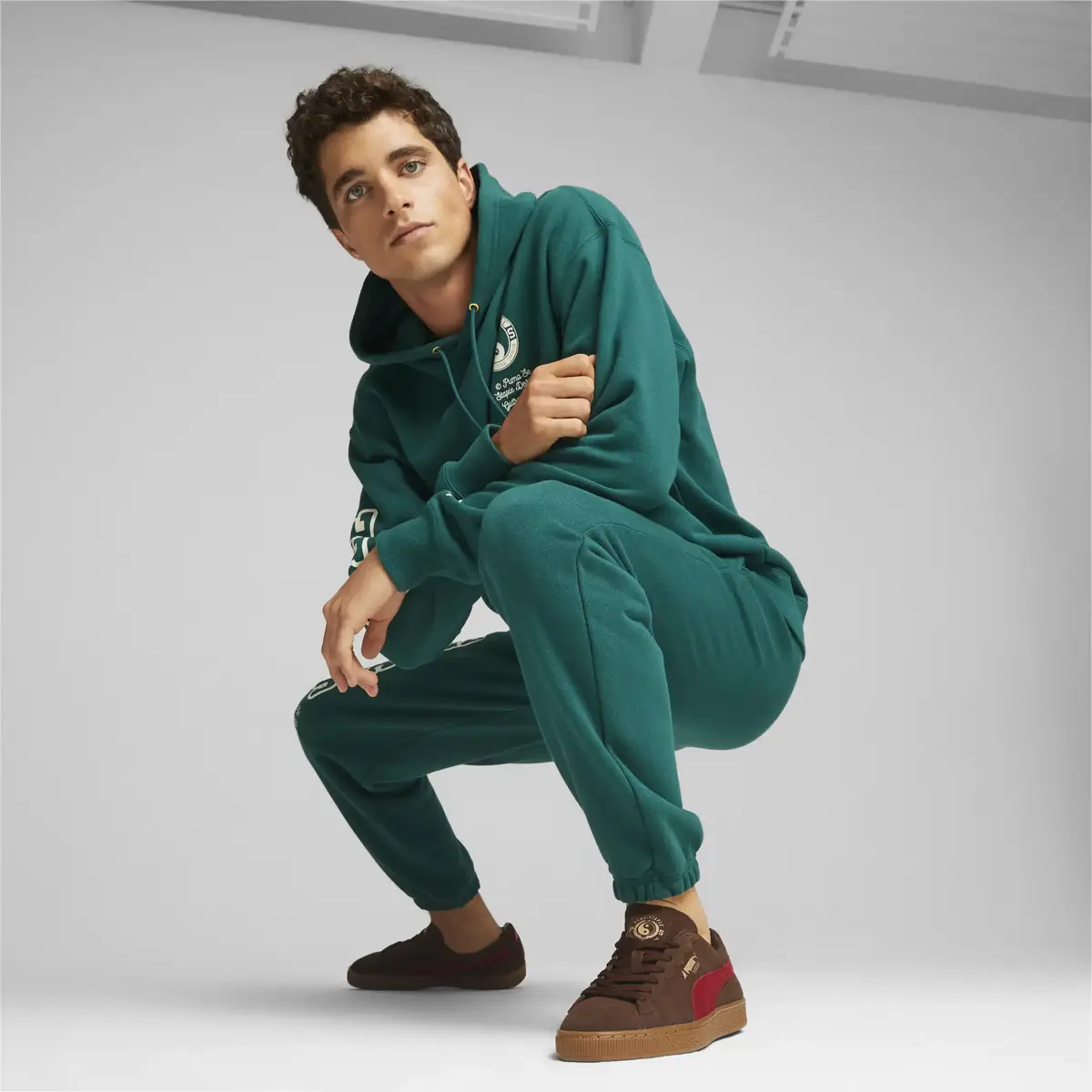 PUMA X STAPLE Sweatpants Yeşil Erkek Eşofman Altı