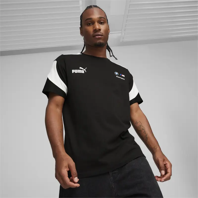 Puma BMW MMS MT7+ Tee Siyah Erkek T-Shirt