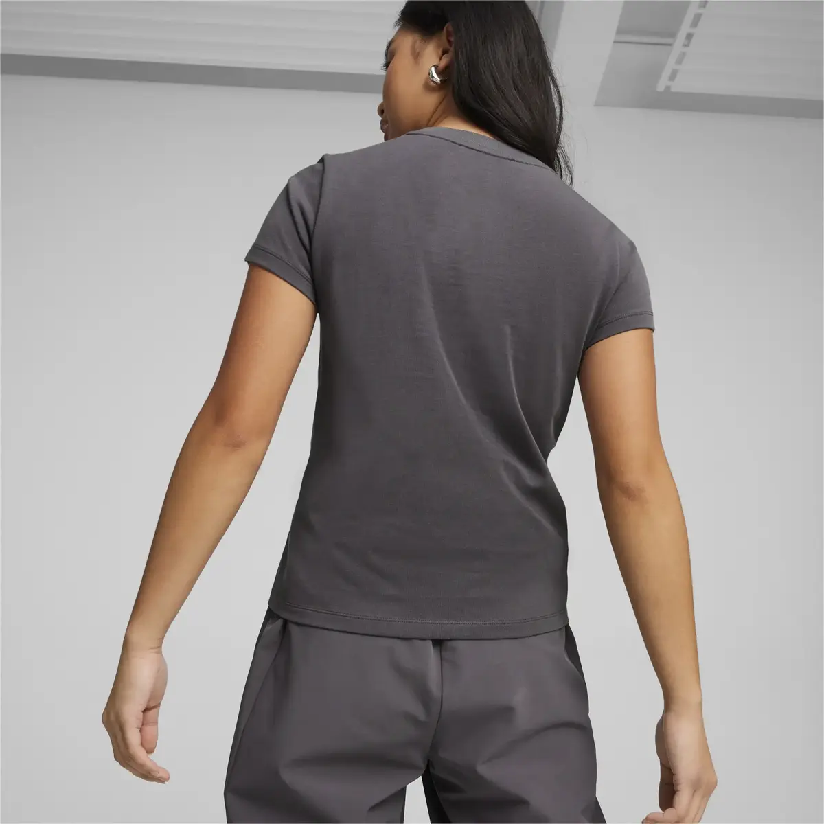 Puma YONA Tee Gri Kadın T-Shirt