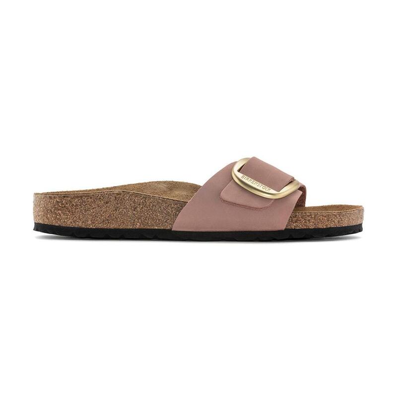 Birkenstock Madrid Big Buckle Nu Pembe Kadın Terlik