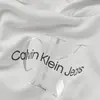 Calvin Klein METALLIC MONOGRAM HO Kadın Beyaz Hoodie