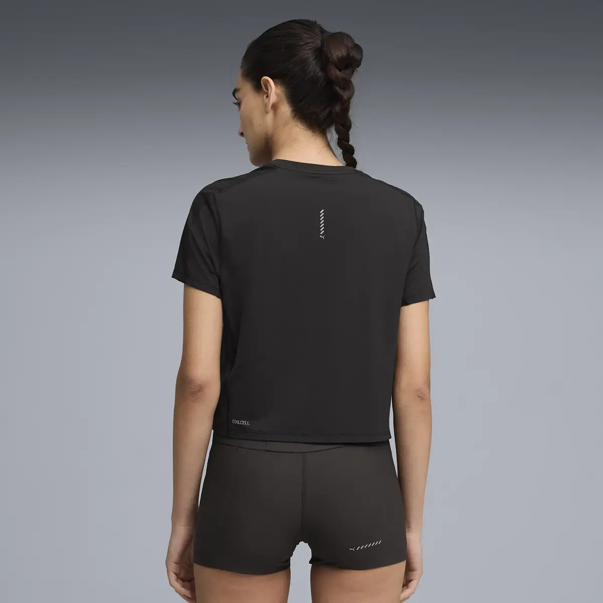 PUMA W Run CoolCELL Tee PUMA Black Siyah Erkek T-Shirt