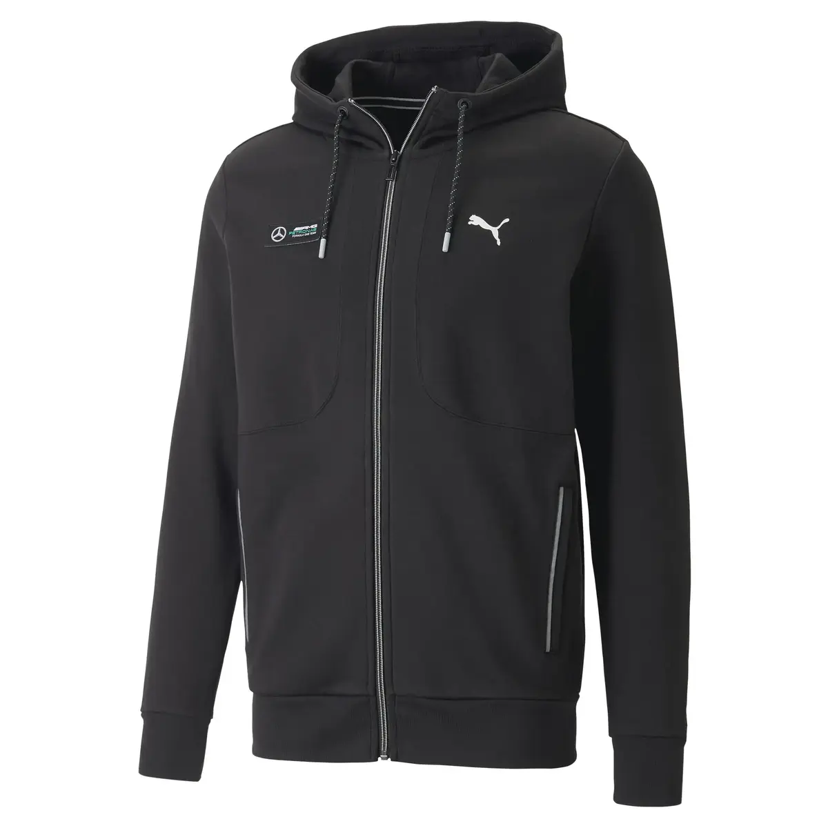 Puma MAPF1 Hooded Sweat Jacket Siyah Erkek/Unisex Fermuarlı Hoodie