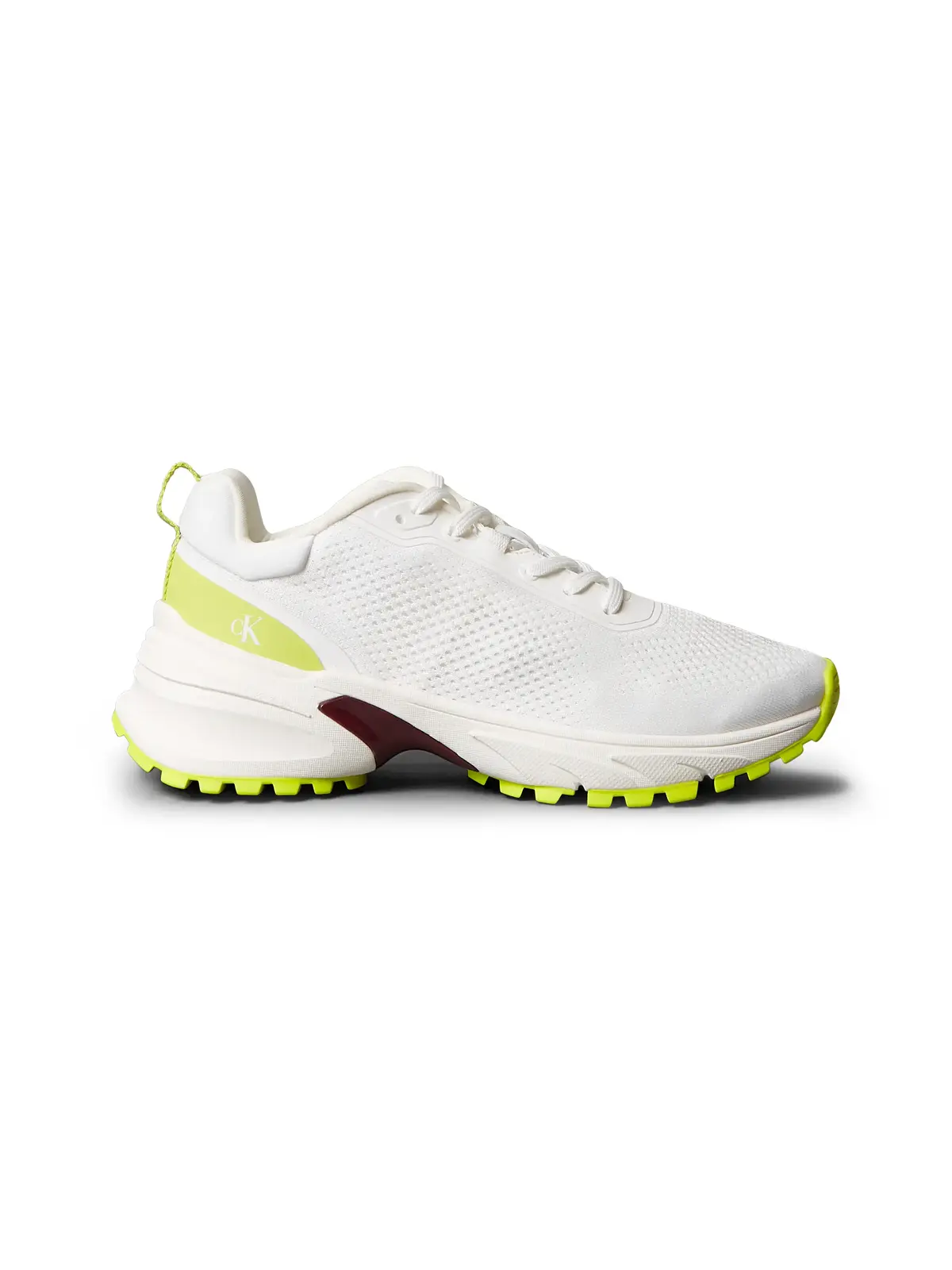 Calvin Klein HIKE RUNNER MG TECH KNIT Beyaz Kadın Günlük Spor Ayakkabı
