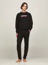 Tommy Hilfiger TRACK PANT Erkek Siyah Eşofman Altı