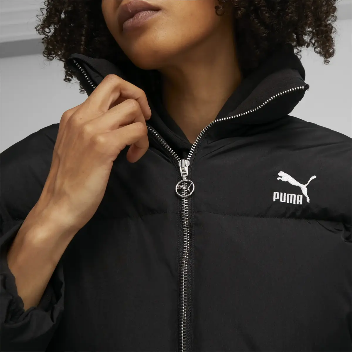Puma Classics Oversized Puffer Siyah Kadın Mont