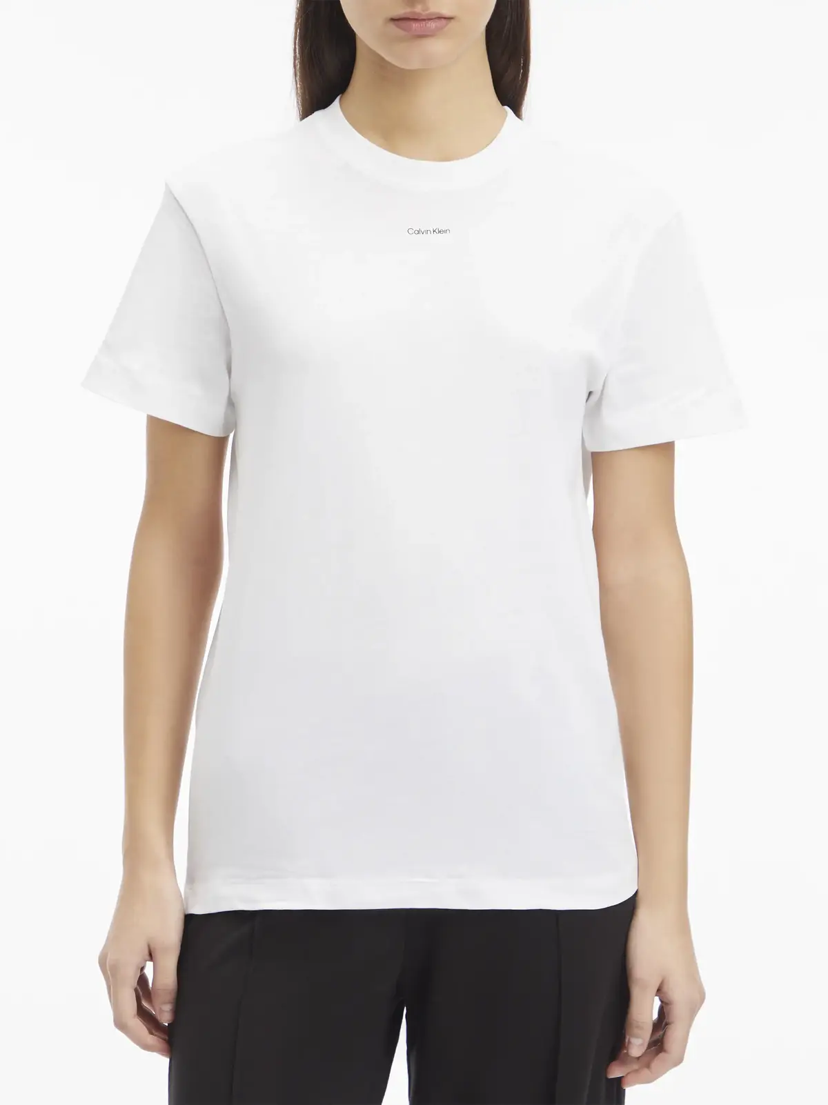 Calvin Klein Beyaz Kadın T-Shirt & Polo