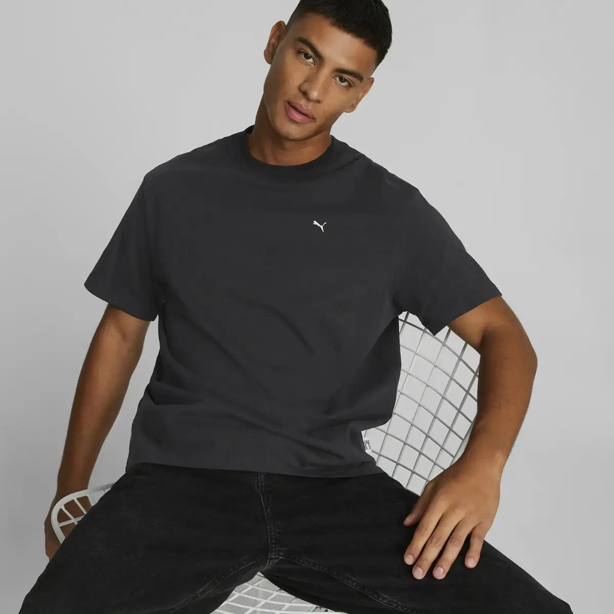 Puma Mmq Tee Siyah Erkek T-Shirt