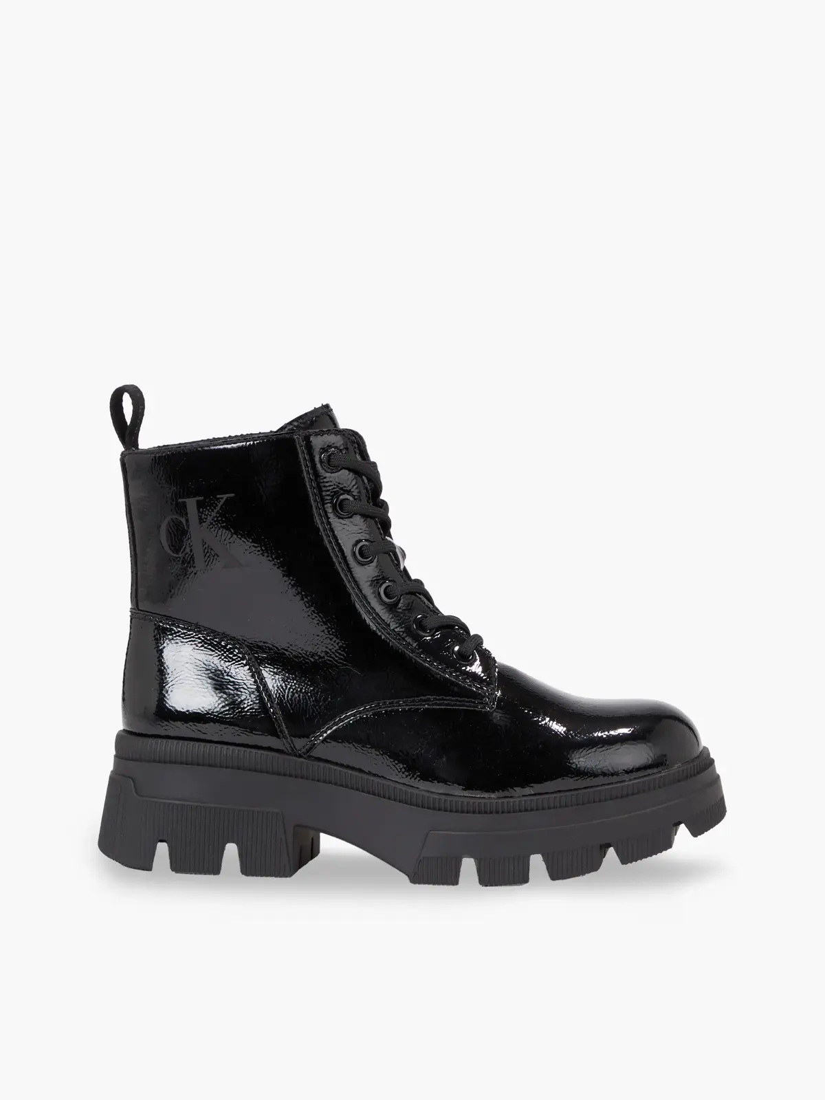 Calvin Klein CHUNKY COMBAT LACEUP Kadın Siyah Bot