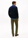 Tommy Hilfiger DC SEERSUCKER TEXTUR Erkek Siyah Kazak