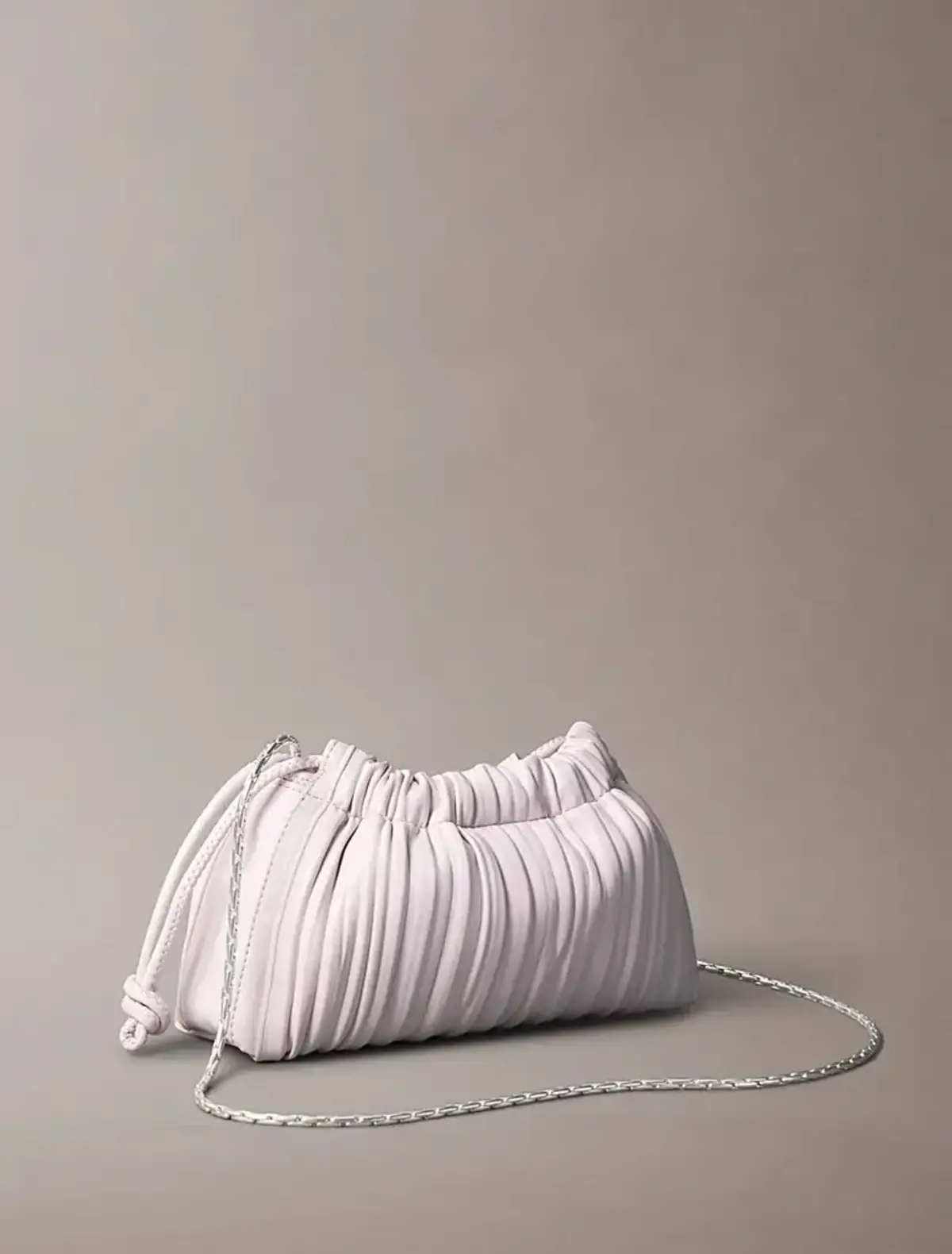 Calvin Klein PLISSE MINI DRAWSTRING BAG Pembe Kadın El Çantası