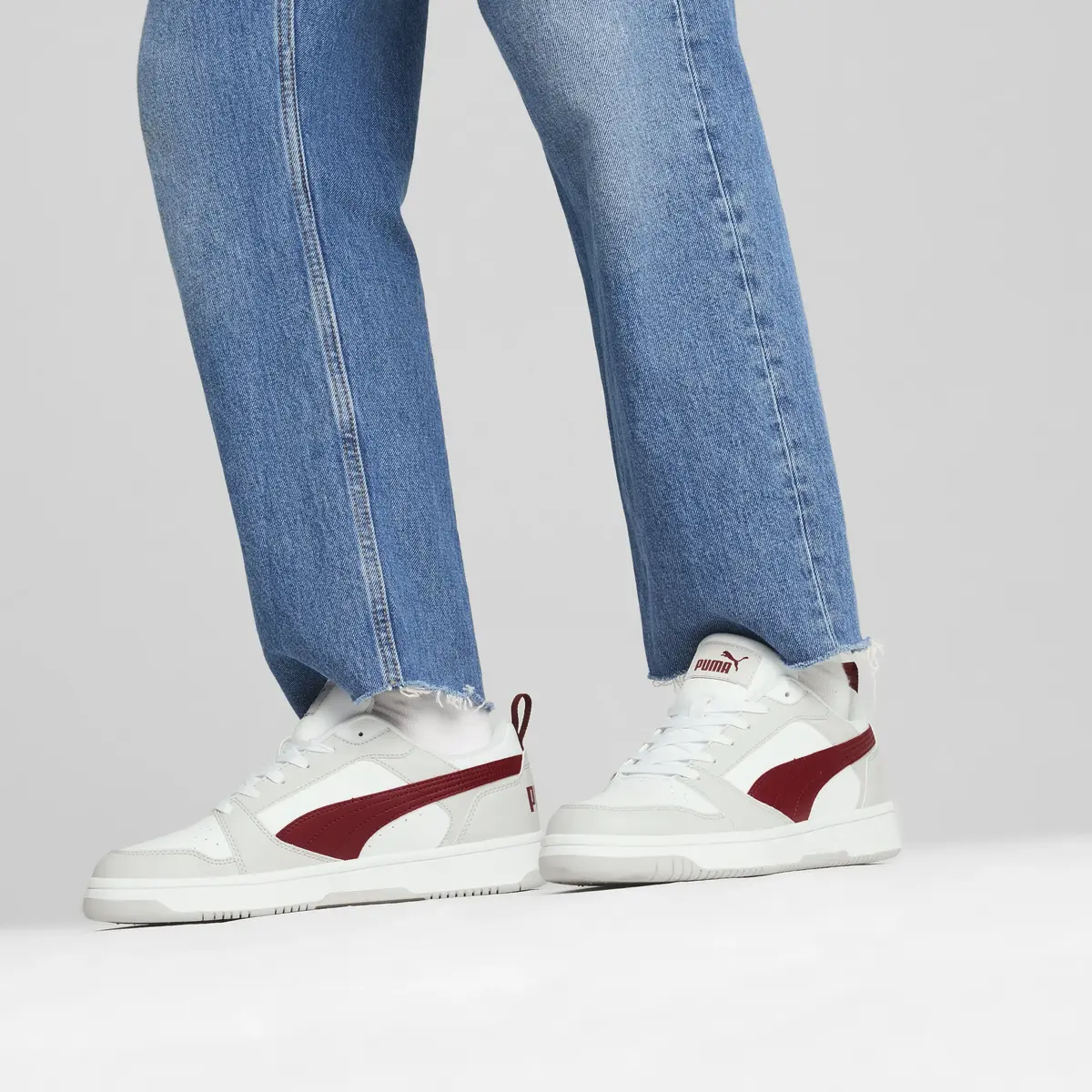 Puma Rebound v6 Low Beyaz Unisex Günlük Spor Ayakkabı