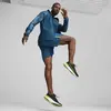 Puma RUN FAVORITE AOP WOVEN JACKET M Yeşil Erkek Sweatshirt