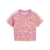 Puma AOP Baby Tee Pembe Kadın T-Shirt & Polo