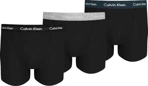 Calvin Klein TRUNK 3PK Erkek Siyah 3lü Boxer