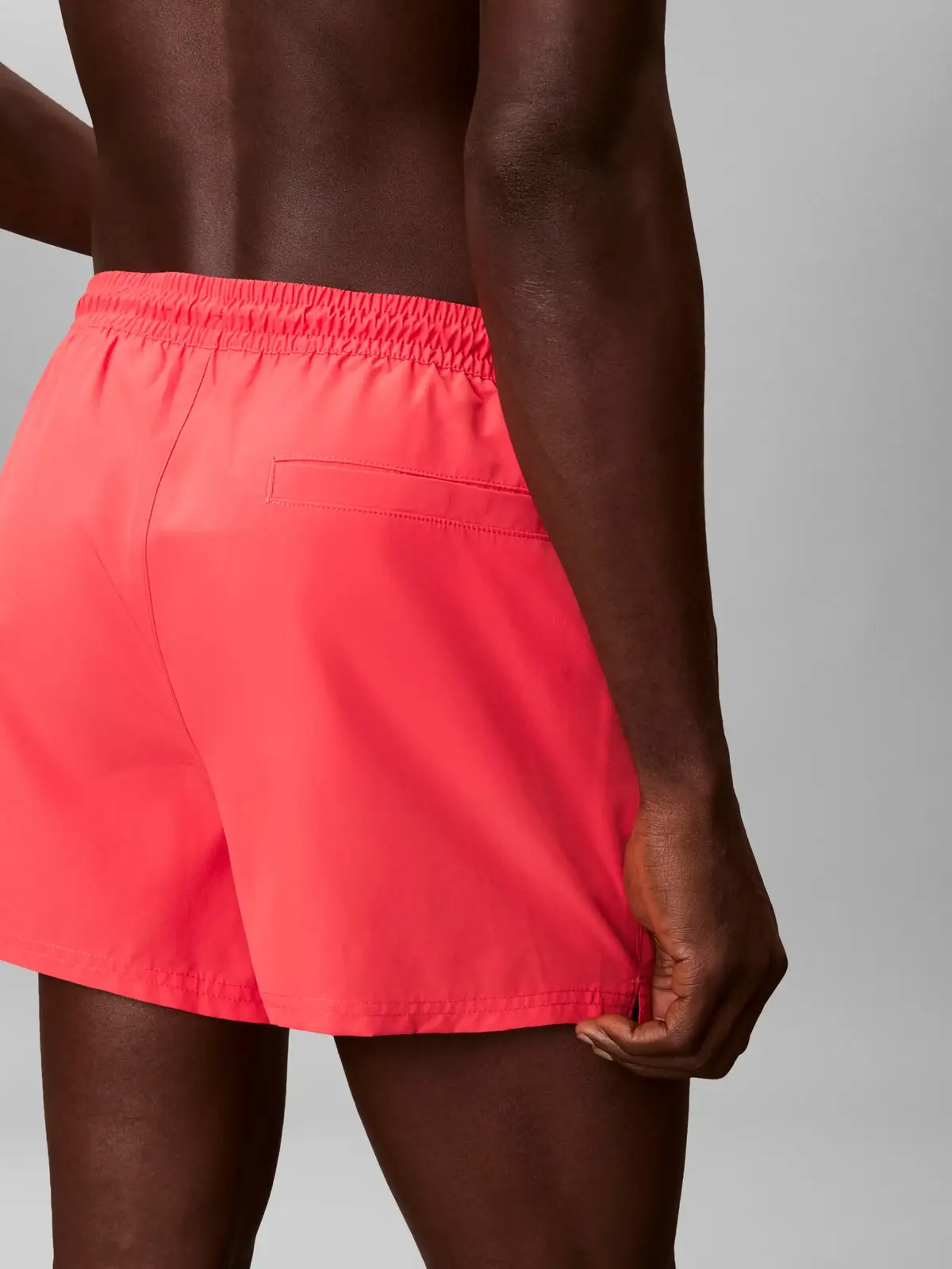 Calvin Klein MEDIUM DRAWSTRING Pembe Erkek Deniz Şortu