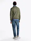 Tommy Hilfiger ESSENTIAL INTECHNO C, PLI Yeşil Erkek Sweatshirt