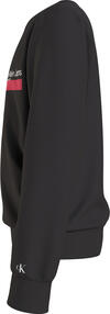 Calvin Klein HERO MINI LOGO CN SW Erkek Siyah Sweatshirt