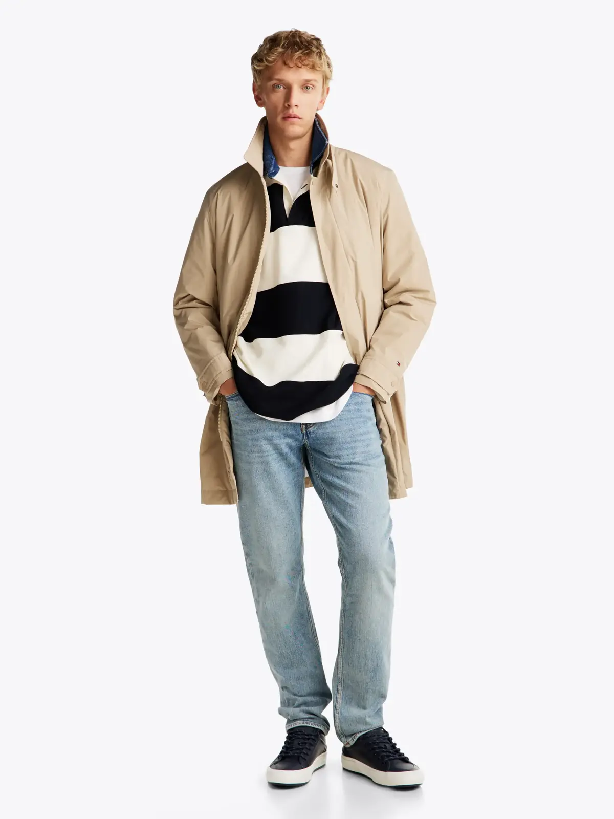 Tommy Hilfiger TH HI VULC CLEAT LOW, DW5 Siyah Erkek Spor Ayakkabı & Sneaker