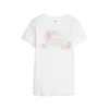 Puma ESS+ Graphic Tee Beyaz Kadın T-Shirt & Polo