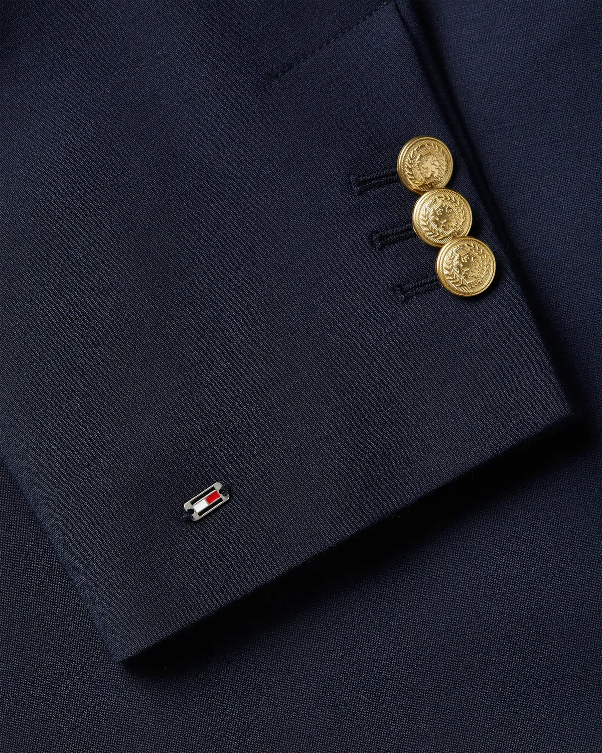 Tommy Hilfiger COOL WOOL RELAXED SB, C1G Lacivert Kadın Ceket