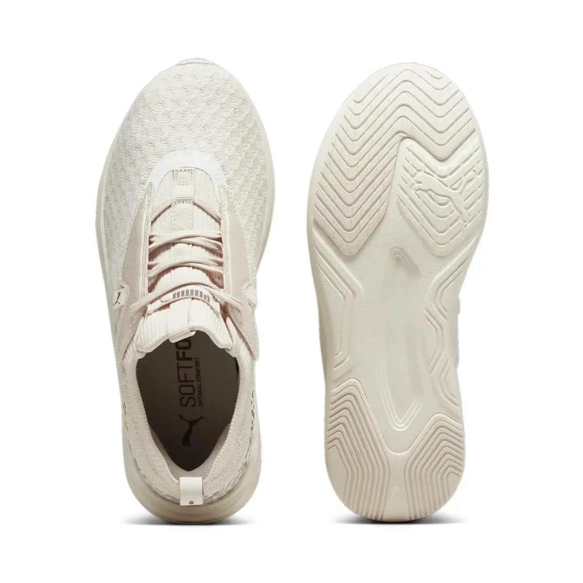 Puma Softride Stakd Premium Wns Bej Kadın Koşu Ayakkabısı