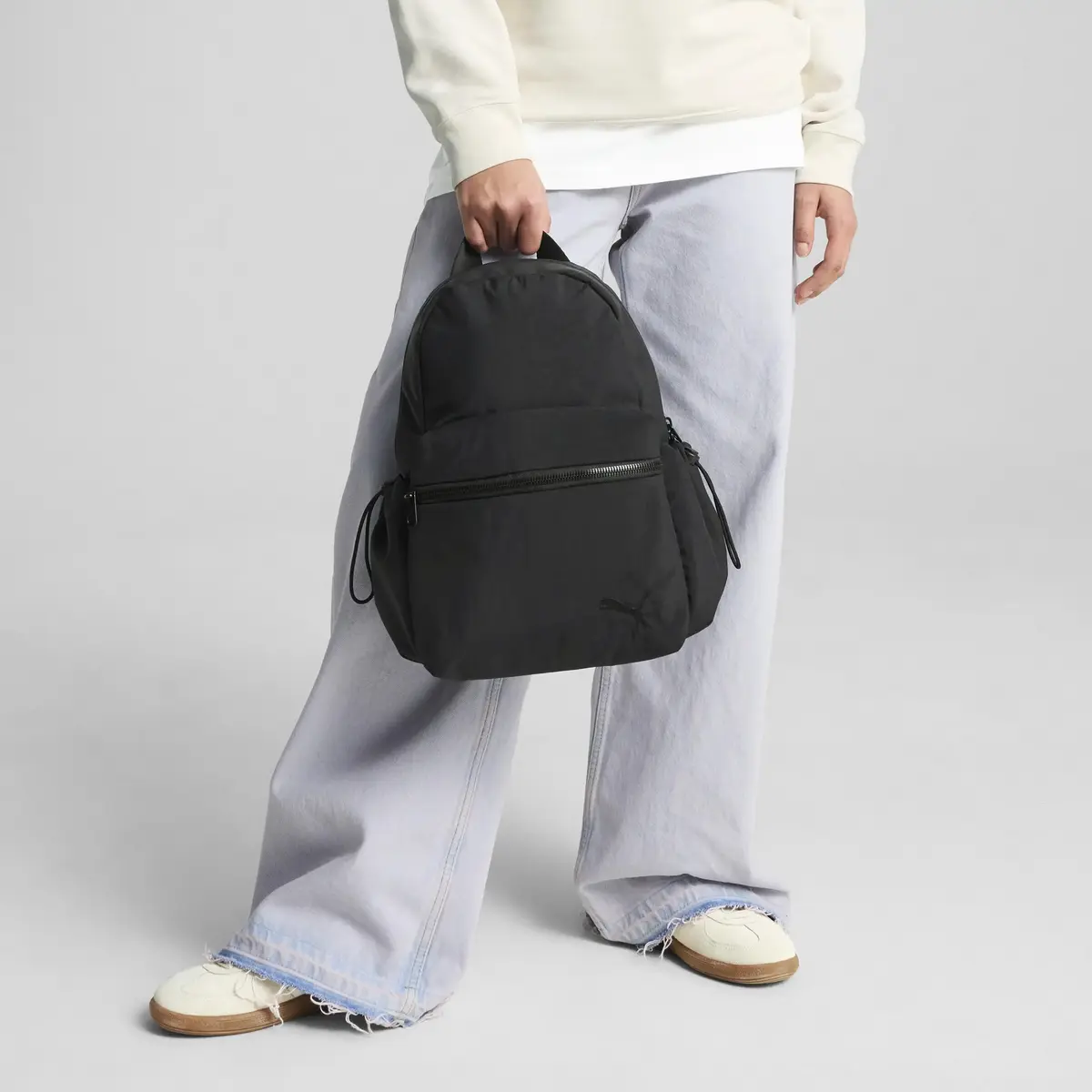 PUMA HER Small Backpack Siyah Kadın Sırt Çantası