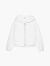 Calvin Klein TEDDY HWK ZIP THROUG Kadın Beyaz Kazak