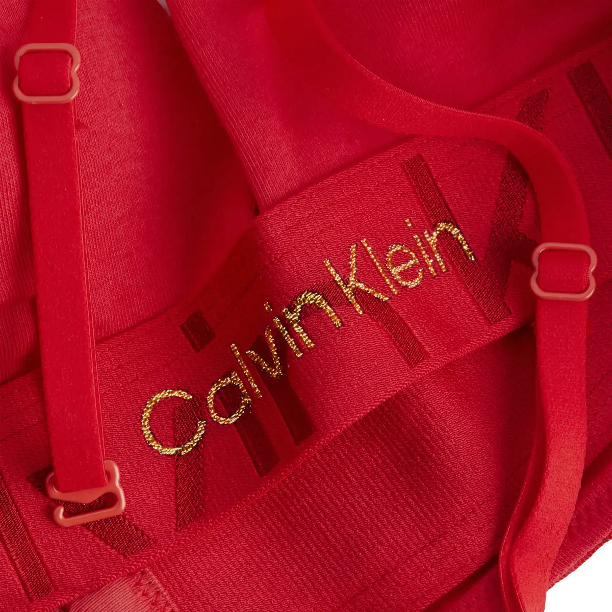 Calvin Klein LGHT LINED TRIANGLE Kadın Kırmızı Sütyen
