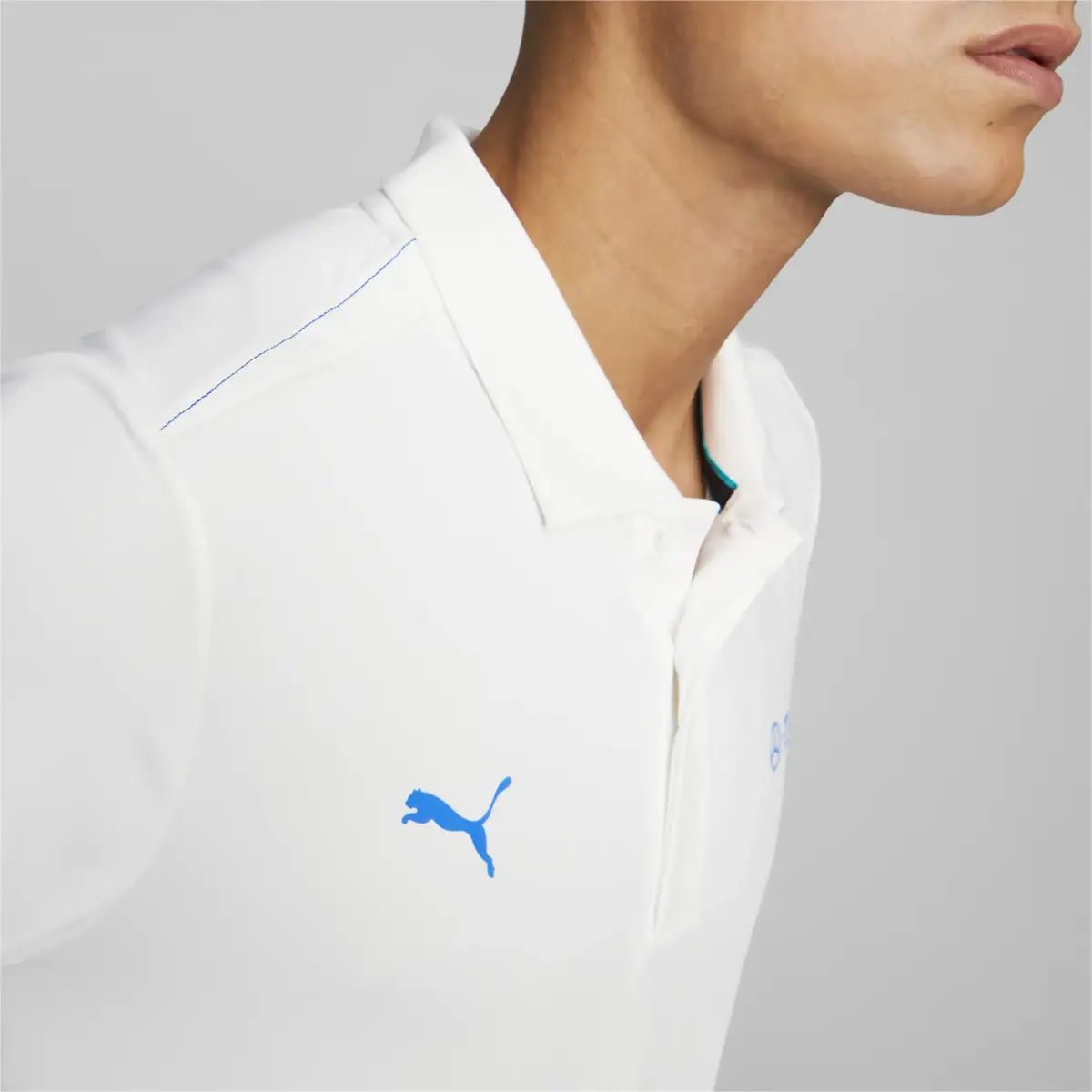 Puma Mapf1 Cloudspun Polo Puma White Beyaz Erkek T-shirt
